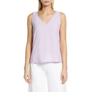 𝅺NORDSTROM Bnwot Women Purple Tank Top New V Neck